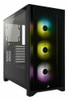 Corsair Icue 4000X Rgb Mid-Tower Atx Pc Case - Black - New