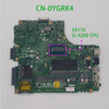 For Dell Laptop Inspiron 3437 5437 Cn-0Ygrk4 With Sr170 I5-4200 Cpu Motherboard