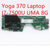 Motherboard For Lenovo Thinkpad Yoga 370 Laptop Mainboard I7-7500 Uma 8G 01Hy169