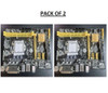 2 X Asus H81M-C Intel Lga1150 Ddr3 Desktop Motherboard Socket H3 With I/O Shield