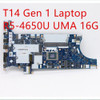 Motherboard For Lenovo Thinkpad T14 Gen 1 Laptop R5-4650U Uma 16G 5B20Z25379