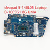Motherboard For Lenovo Ideapad 5-14Iil05 Laptop I3-1005G1 Uma 8G 5B20Y89211