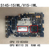 Motherboard For Lenovo S145-15Iwl/V15-Iwl I5-8265U Mx110 2G Ram 4G 5B20S41734