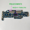 For Lenovo Laptop Thinkpad 13 Yoga S2 With I7-7500 Cpu Motherboard Fru:01Hw973