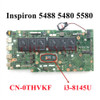 For Dell Inspiron 14 5480 5488 15 5580 I3-8145U Cn-0Thvkf Laptop Motherboard