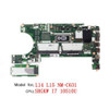 For Lenovo Thinkpad L14 L15 Laptop Motherboard Nm-C631 5B20W77541 Cpu;I7 10510U