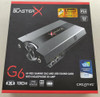 Creative Sound Blasterx G6 7.1Ch Usb Portable Sound Card Used W/Accessories