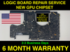Repair Service For Macbook Pro 17" 820-2914-A 820-2914-B Logic Board = New Gpu
