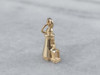 14K Gold Lighthouse Charm