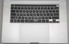 A2141 Top Case W / Battery, Track Pad, & Touch Bar Space Gray