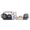 Laptop Cpu Heatsink Fan For Msi Gs75 Ws75 P75 9Sd Ms-17G3