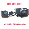 Cpu Gpu Fan&Heatsink For Msi Ge66 Gp66 Gl66 Pabd08008Sh N440 N441 1.0A 5Vdc