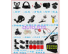 Suitable For Sony X3000R As300R As50R Sony Camera Accessories Storage Bag Set