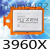 Amd Ryzen Threadripper 3960X 3.80Ghz 24-Core 48-Threads 280W Strx4 Cpu Processor