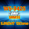 Intel Xeon W5-3425 Srm35 3.2Ghz 12C 24T 30Mb 270W-324W Fclga-4677 Cpu Processor