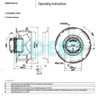 Ebmpapst Fan R3G560-Ra24-03 Ac400V 3500W ?560Mm Ahu / Ffu / Air-Conditioning Fan