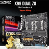 Szmz X99 Dual Cpu Motherboard 8 Channels Lga 2011-3 Support Xeon E5 - 26Xx V3 V4