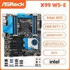 Asrock X99 Ws-E Motherboard Eatx Intel X99 Lga2011-3 Ddr4 Sata3 M.2 Esata Spdif