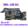 Motherboard For Msi Alpha 15 A3Dd Ms-16U61 R5 R7 Cpu Rx-5500M/V4G Rx-5300M/V3G