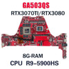 Ga503Qs Motherboard For Asus Rog Zephyrus G15 Ga503Q Ga503Qs R9-5900Hs 8G-Ram