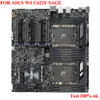 For Asus Ws C621E Sage 3647 Workstation Motherboard 4-Way Sli Crossfire Pci Test