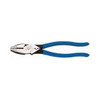 Klein D2000-9NECR 9 Hi-Leverage Side-Cutting Pliers/Connector Crimping 2000 Ser