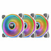 Thermaltake Riing Quad 14 Rgb Radiator 3 Pack Fan Tt Premium , Cl-F101-Pl14Sw-B