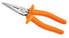 Klein D203-8N-INS Insulated 8 Side-Cutting & Stripping Long Nose Pliers