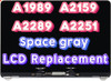New Full Lcd Screen Assembly Display For Macbook Pro Retina 13.3" A2159 2019 A++