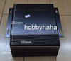1pcs black Electrical Instruments Aluminum Box with ears  23018090mm DIY
