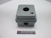 Eaton 10250T-N11 Pushbutton Enclosure, 4 x 3.75 x 3, 3/4 NPT
