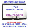 New Lenovo Thinkpad X390 Yoga Fhd Touch Lcd Screen Sm 02Hm858 Not Ir