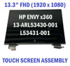 Hp Envy Envy X360 13-Ar Lcd Led Screen Touch Screen Digitizer Fhd Assembly