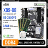 Jingsha X99 D8 Motherboard Kit With Lga2011-3 Xeon E5 2650 V3 And 48Gb Ddr4 Ram