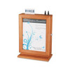 Safco Customizable Wood Suggestion Box - SAF4236CY