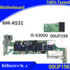 For Lenovo Thinkpad X260 Motherboard Sr2F0 I5-6300U 00Up198 Bx260 Nm-A531