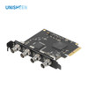 1080P60 4 Channels Sdi Pcie Video Capture Card Low Latency Ps4 Xbox Game Live