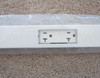 LOT OF 2 WIREMOLD 24S  Raceway Prewired 5 Ft ALMOND 5 DOUBLE OUTLETS 2 WIDE