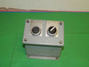 Hoffman E-2PBA Enclosure w/ Allen Bradley black push button & selector switch