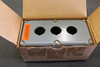 Square D 9001 KY-3 die cast aluminum 3 unit enclosure free shipping