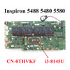 Cn-0Thvkf For Dell Inspiron 14 5480 5488 15 5580 I3-8145U Laptop Motherboard