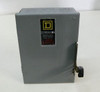 Square D DU321 General Duty Safety Switch Enclosure 30 AMP 240 V.A.C