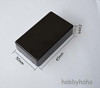 30pcs Black  Electrical Instruments Plastic Box 855021mm DIY