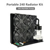 240 Water Cooling Radiator Kit Notebook 3D Printer Liquid Cooling System Diy