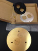 Lew Electric TCP-2 Brass Floor Box Receptacle Cover