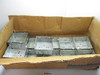 Box of 13 Assorted Steel City 72171-3/4-1 Square Outlet Box 4-11/16 x 2-1/8