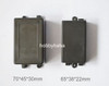 50pcs Electronic instrument Plastic project Box653822mm