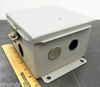 WIEGMANN B060604CH ENCLOSURE 6X6X4 ELECTRIC BOX CONTROL BOX PANEL CABINET