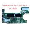 For Lenovo Thinkpad L14 Gen 2 L15 Gen 2  Motherboard  I7-1165G7 Ig 8Ssb21J04982
