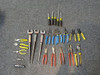 Lot of Electrician Hand Klein Tools: Plier Crimper Cutter Screwdriver Wrench